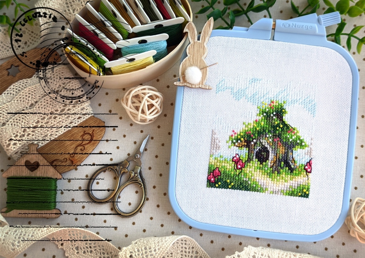 The Hobbit House Cross Stitch Pattern фото 2