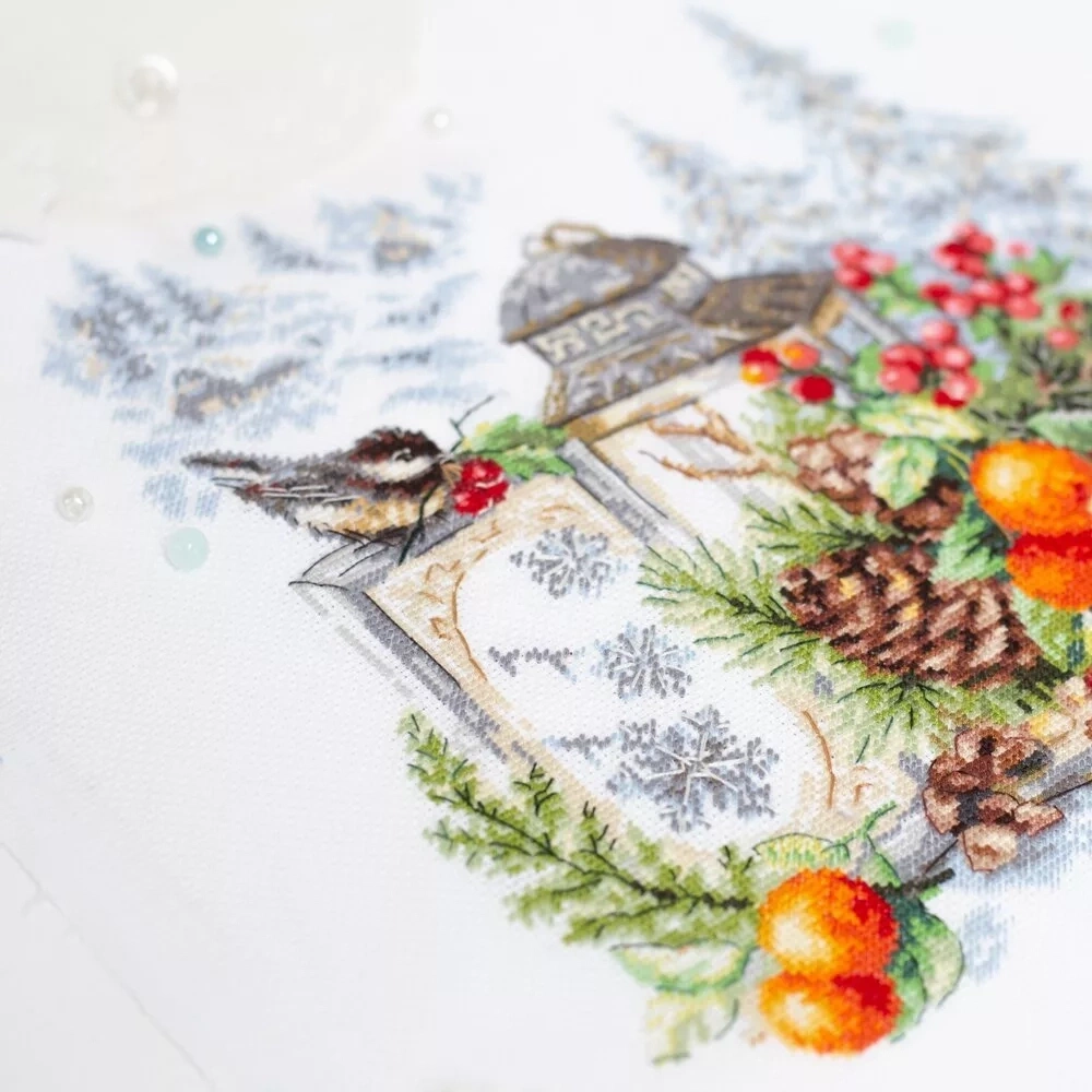 The Scent Of Winter Cross Stitch Kit фото 4