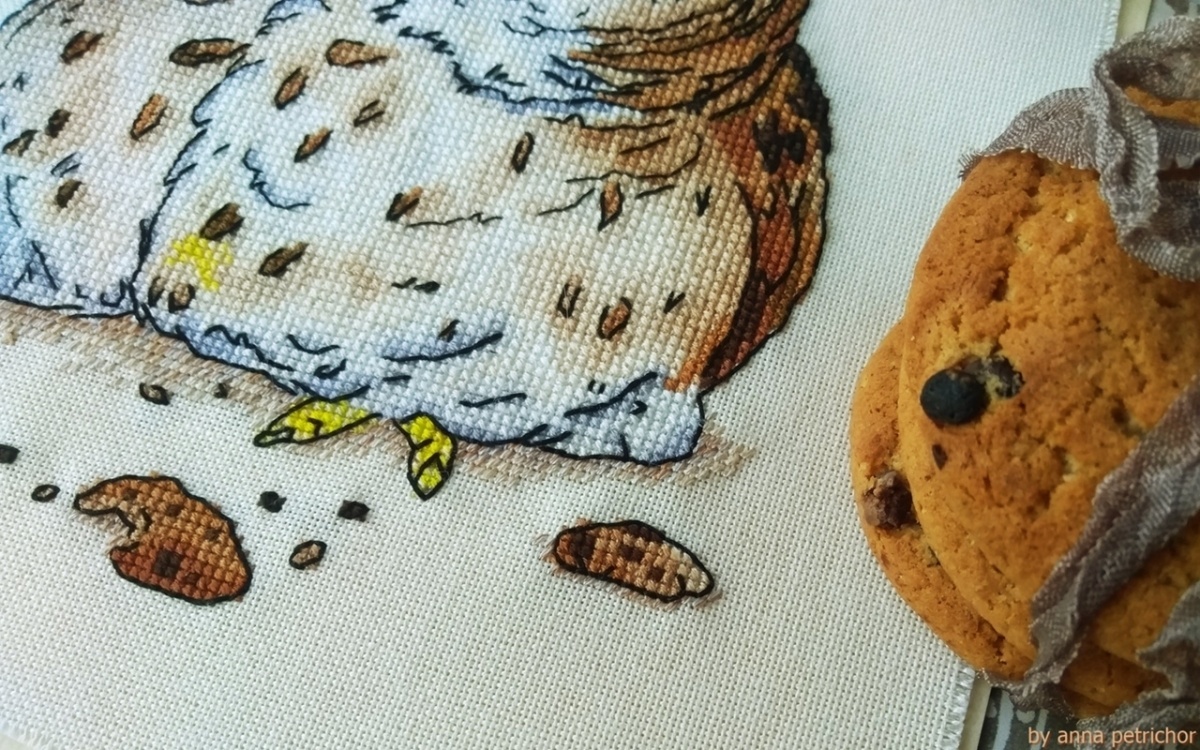 Cookie Owl Cross Stitch Pattern фото 10