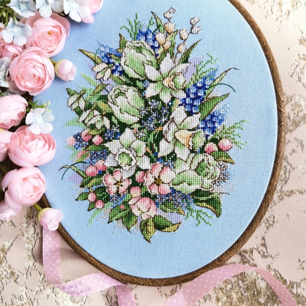Spring Composition Cross Stitch Pattern фото 5