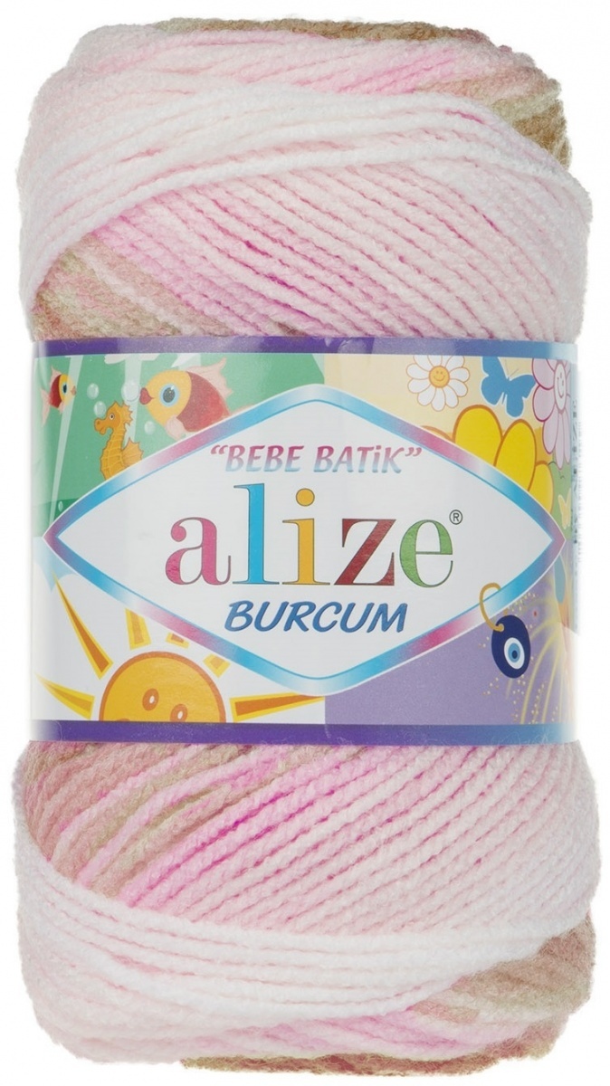 Alize Burcum Bebe Batik 100% Acrylic, 5 Skein Value Pack, 500g фото 15
