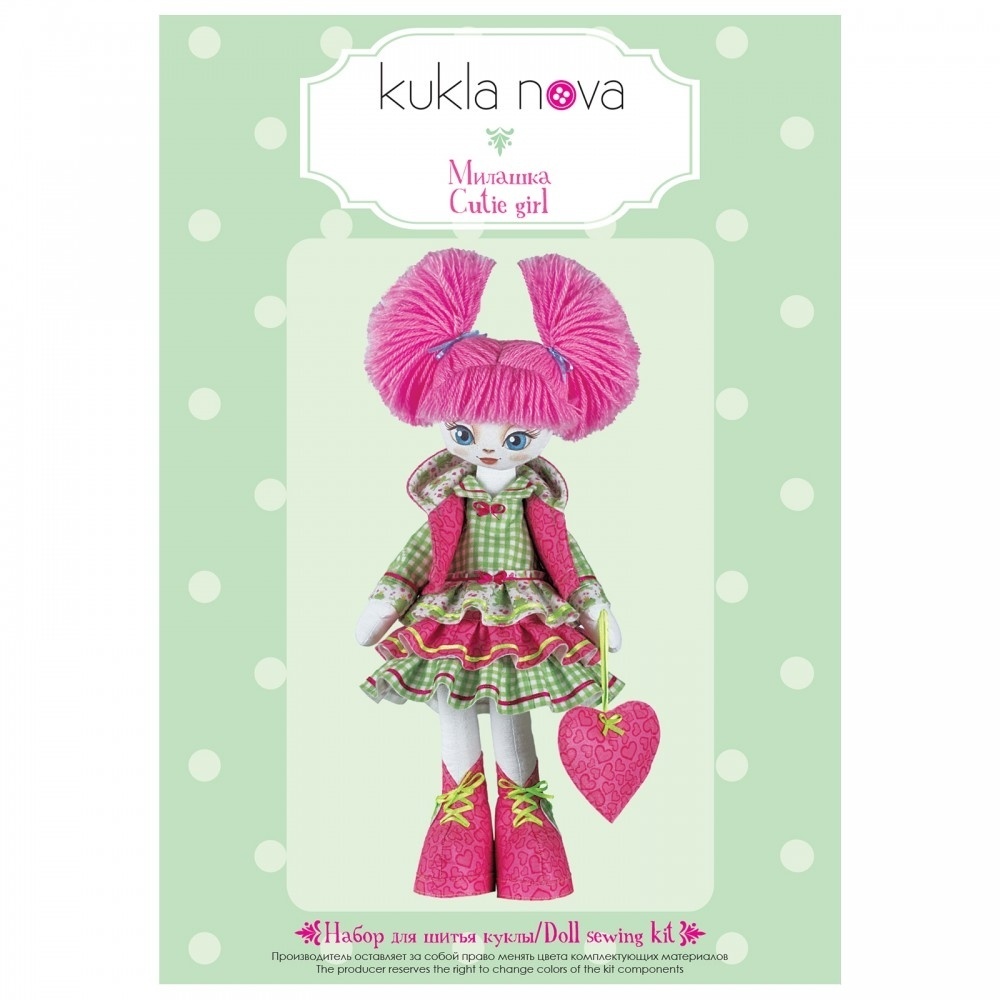 Lovely Friends. Cutie Girl Doll Sewing Kit фото 2