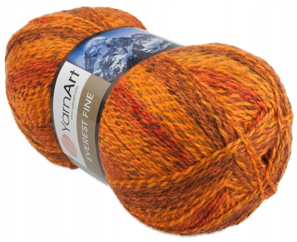 YarnArt Everest Fine 30% wool, 70% acrylic, 3 Skein Value Pack, 600g фото 6