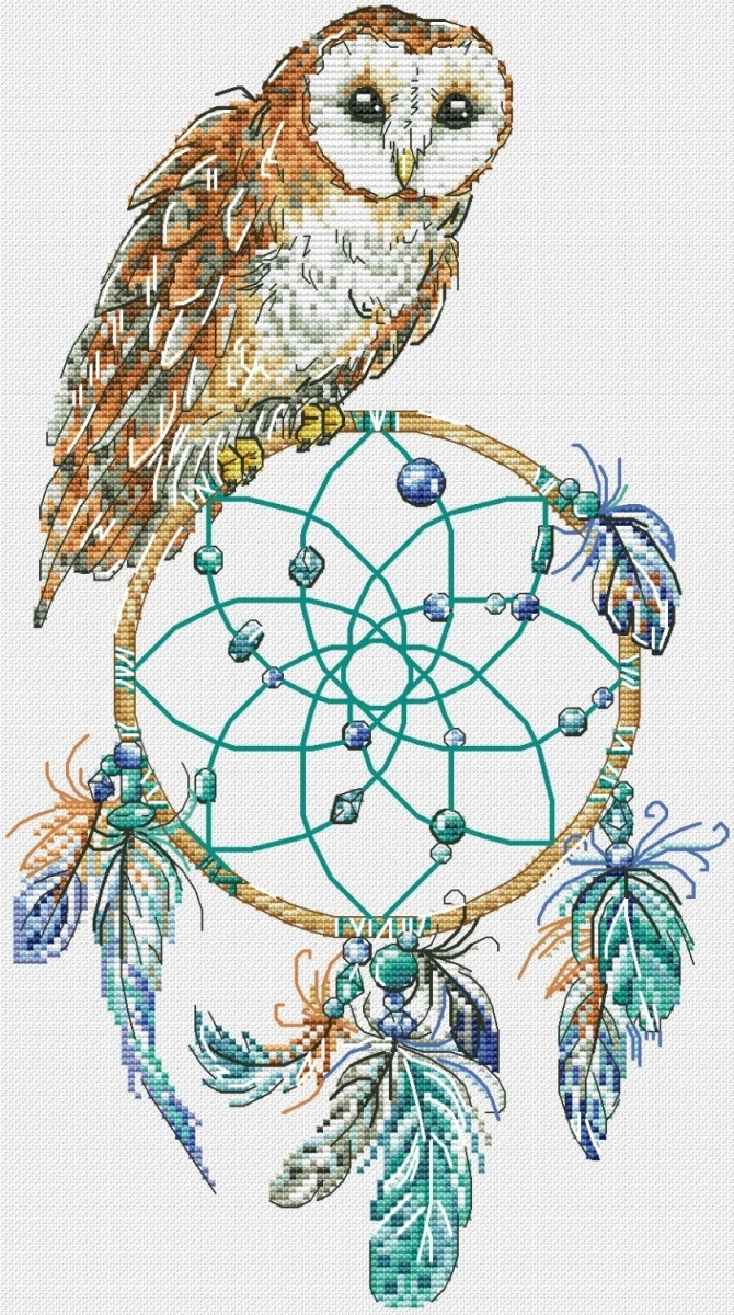 Guardian of Dreams Cross Stitch Pattern фото 2