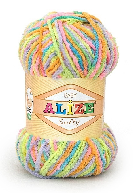 Alize Softy, 100% Micropolyester 5 Skein Value Pack, 250g фото 31