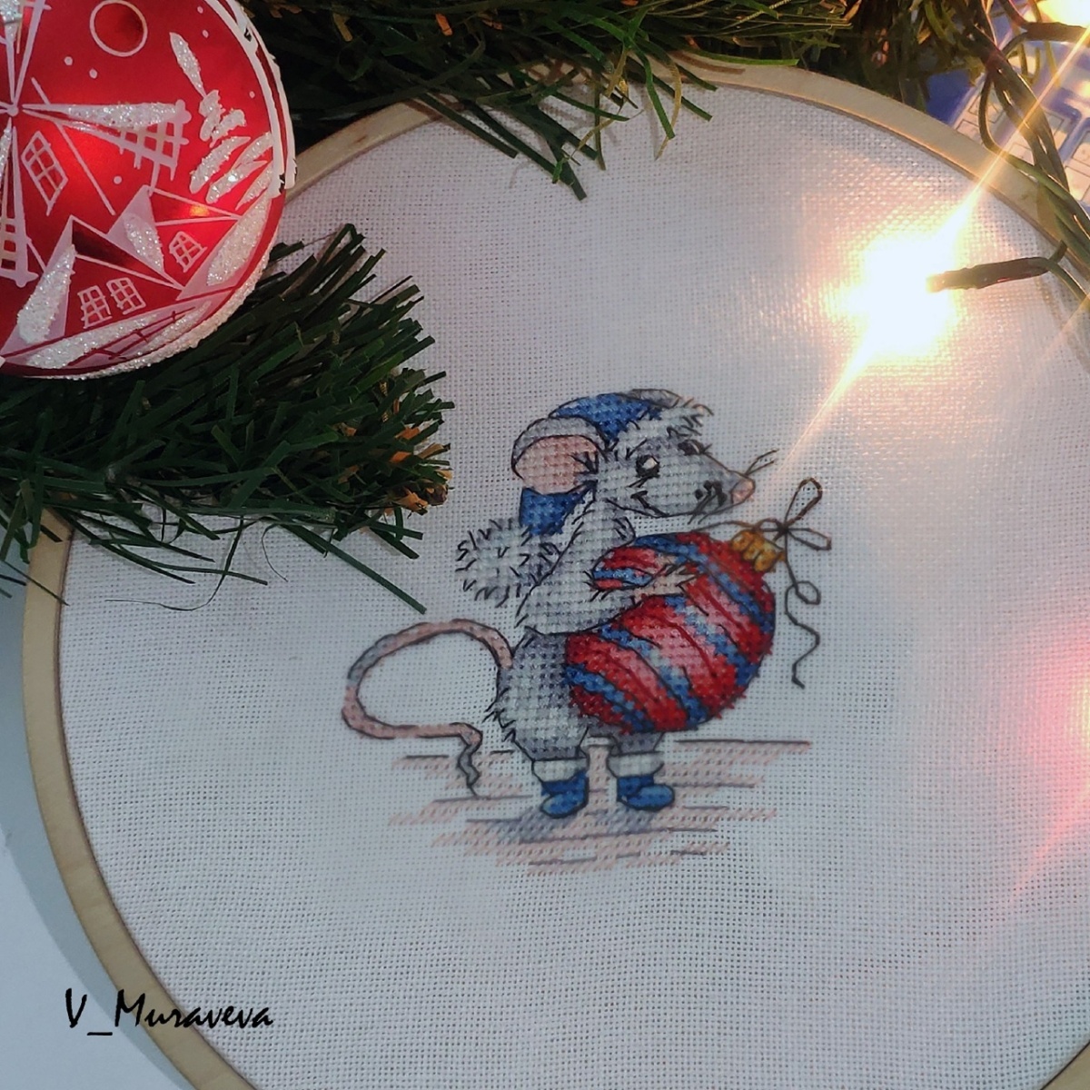 Little Rats Cross Stitch Pattern фото 5