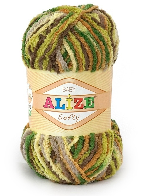 Alize Softy, 100% Micropolyester 5 Skein Value Pack, 250g фото 28