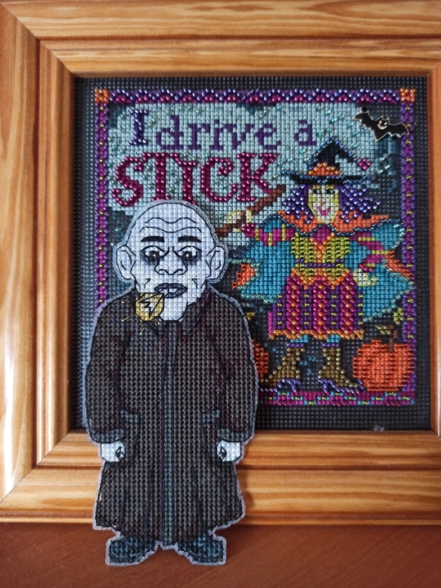 The Addams Family. Fester Cross Stitch Pattern фото 2