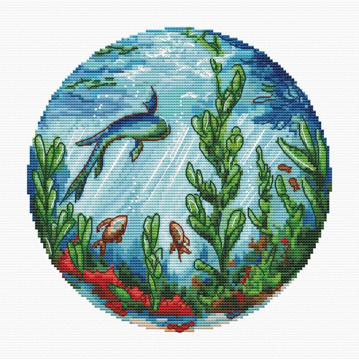 Underwater World 3 Cross Stitch Pattern фото 1