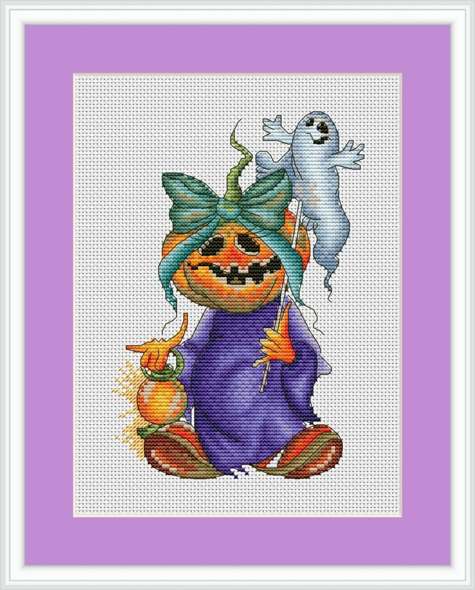 Halloween Time Cross Stitch Pattern фото 1