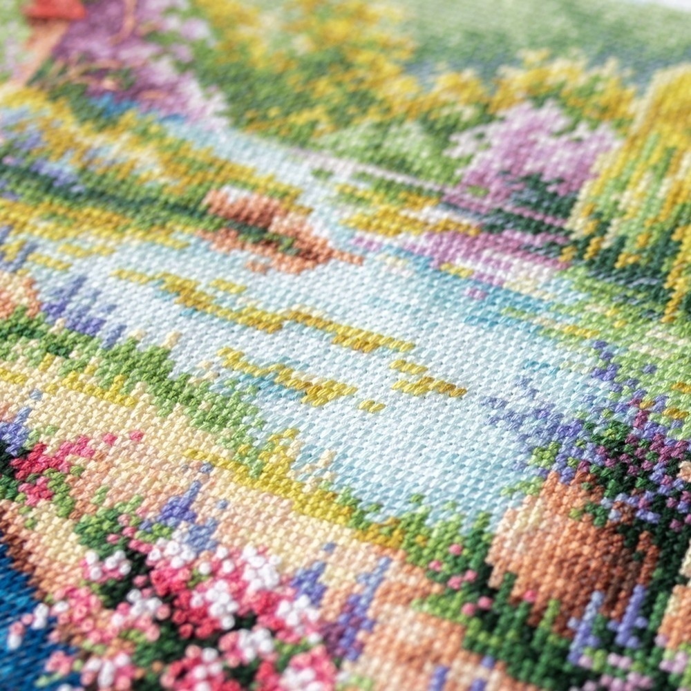 In the Garden of Magical Dreams Premium Cross Stitch Kit фото 8