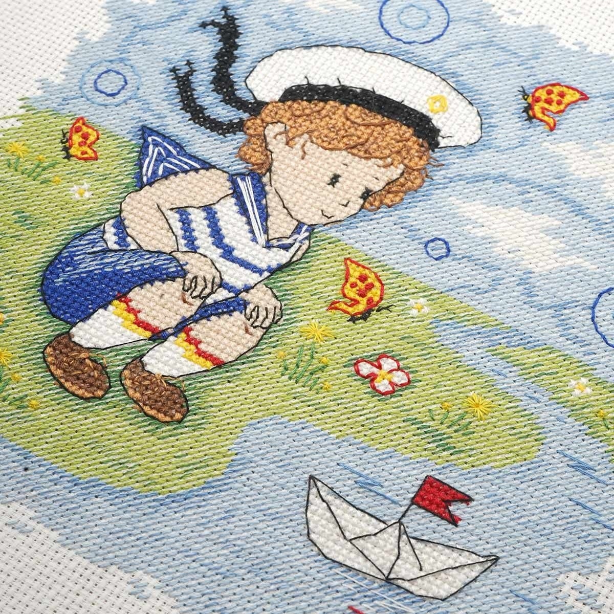 Little Sailor Cross Stitch Kit фото 2
