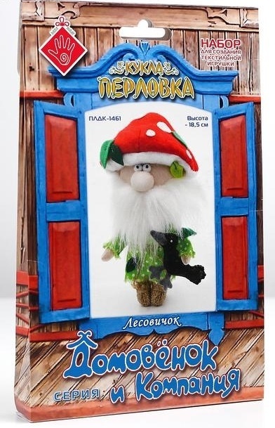 Forest Brownie Toy Sewing Kit фото 3