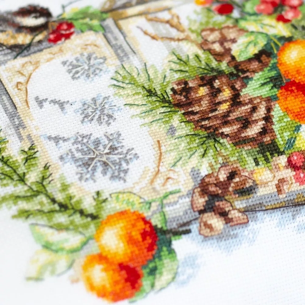 The Scent Of Winter Cross Stitch Kit фото 12