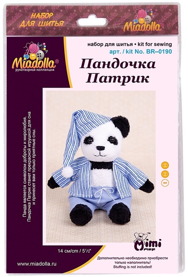 Panda Patrick Toy Sewing Kit фото 3