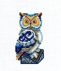 Statuette Owl Cross Stitch Kit фото 1
