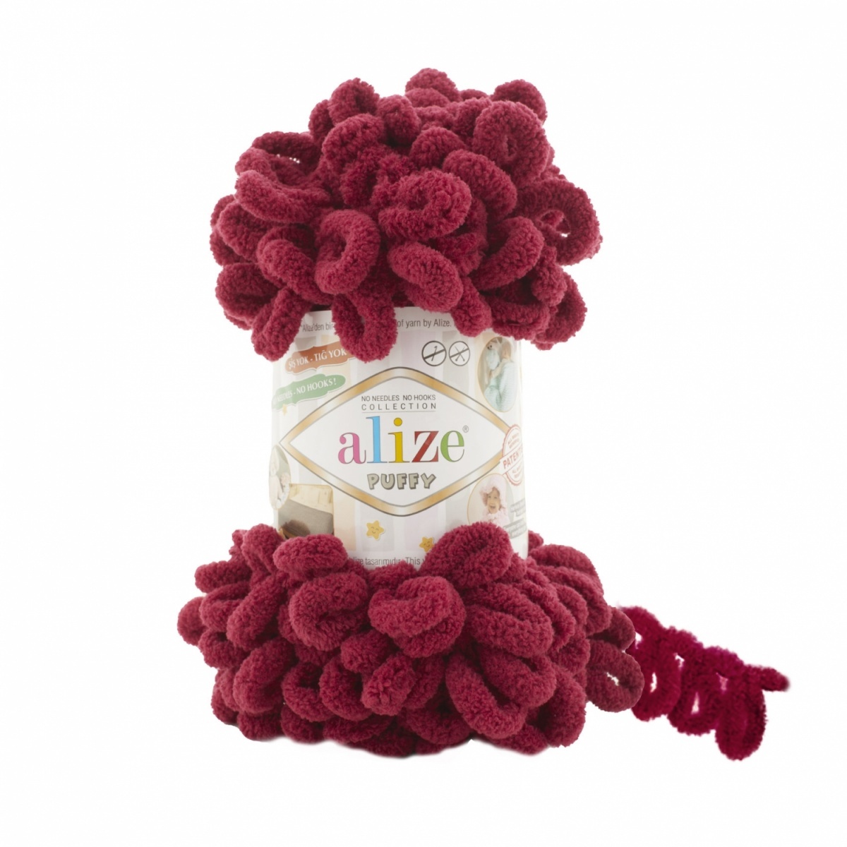 Alize Puffy, 100% Micropolyester 5 Skein Value Pack, 500g фото 21