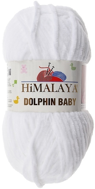 Himalaya Dolphin Baby Chenille Yarn, Mustard Yellow - 80330
