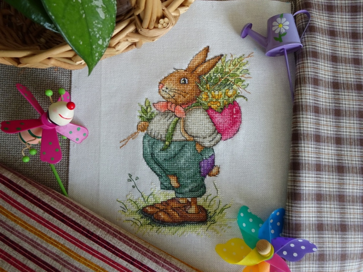 Easter Hare Cross Stitch Pattern фото 10