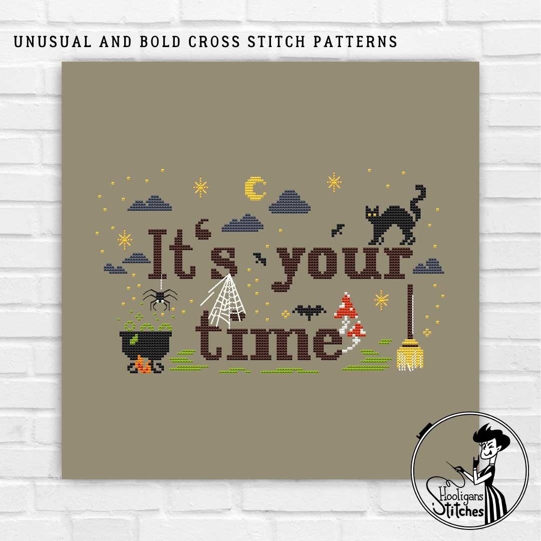 It`s Your Time Cross Stitch Pattern фото 7