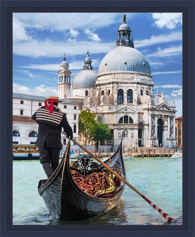 Venetian Gondolier Diamond Painting Kit фото 1