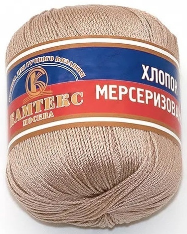 Kamteks Mercerized Cotton 100% mercerized cotton, 10 Skein Value Pack, 500g фото 4