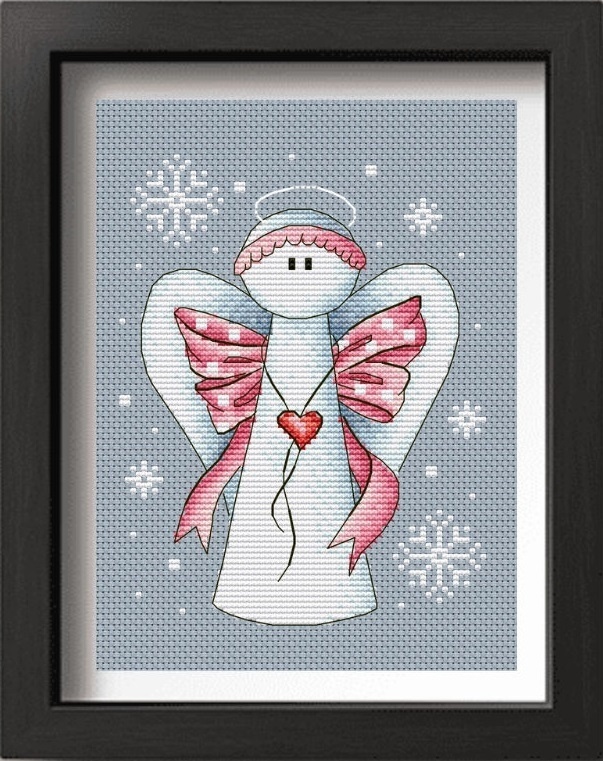 Angel Cross Stitch Chart фото 1