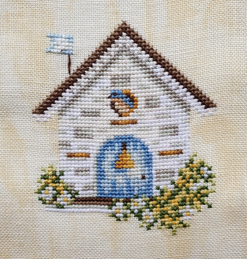 Birdhouse 3 Cross Stitch Pattern фото 2