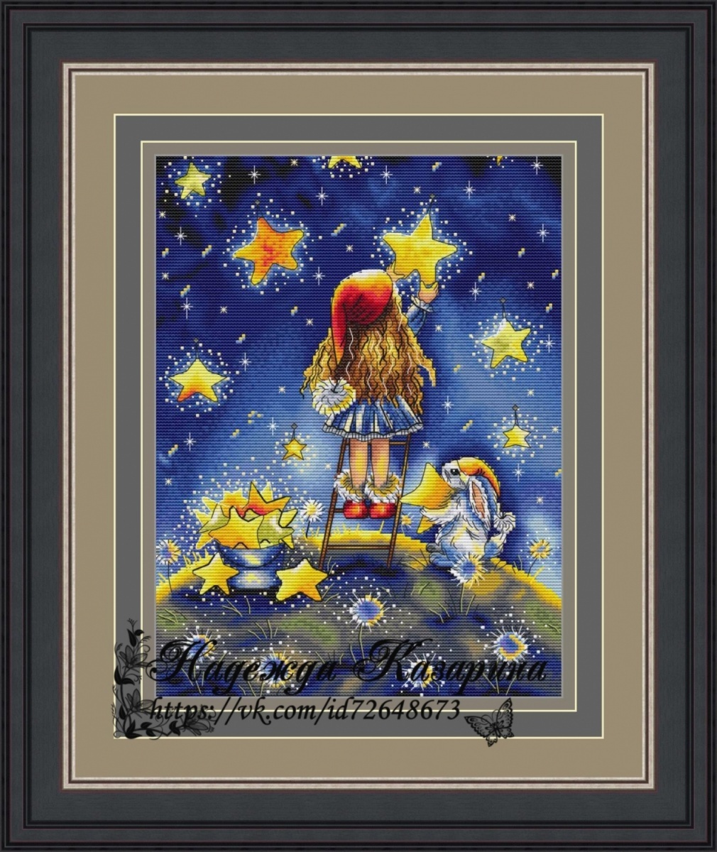Keepers of the Stars Cross Stitch Pattern фото 1