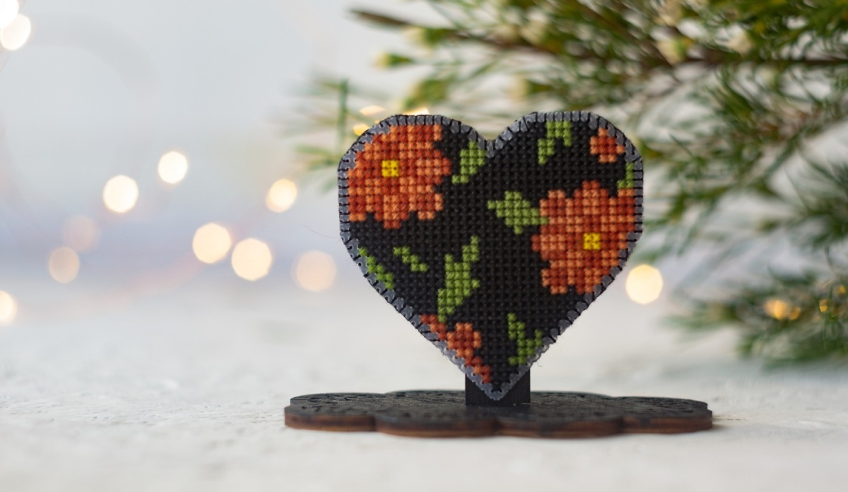 Heart 4 Cross Stitch Pattern фото 2