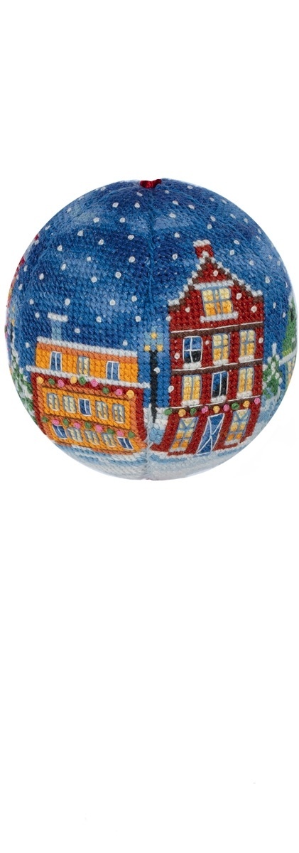 Christmas Ornament. On Eve of Holiday Cross Stitch Kit фото 3