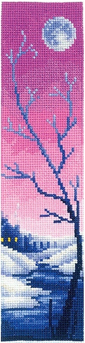 Bookmarks. Lilac Twilight Cross Stitch Kit фото 1