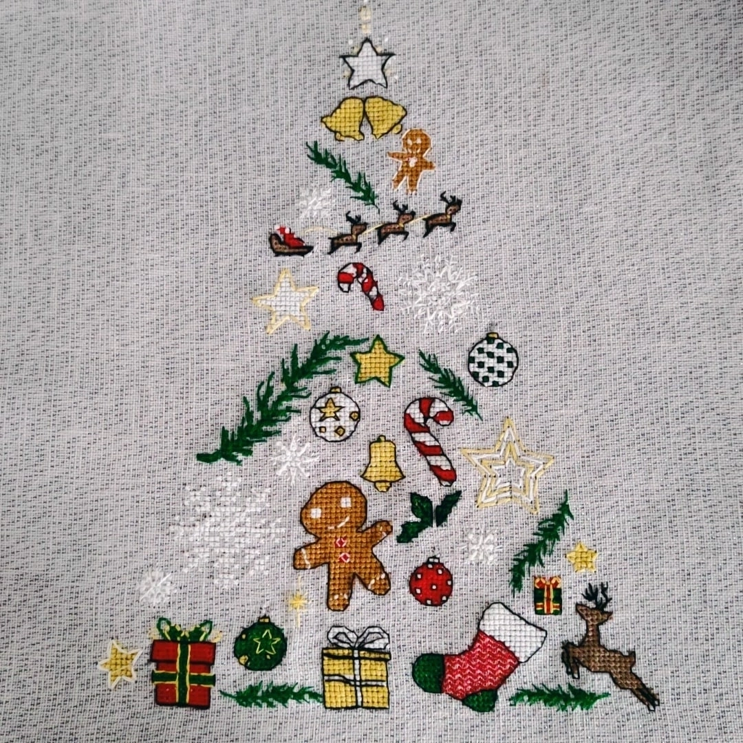Christmas Needlewoman Advent Cross Stitch Pattern фото 4