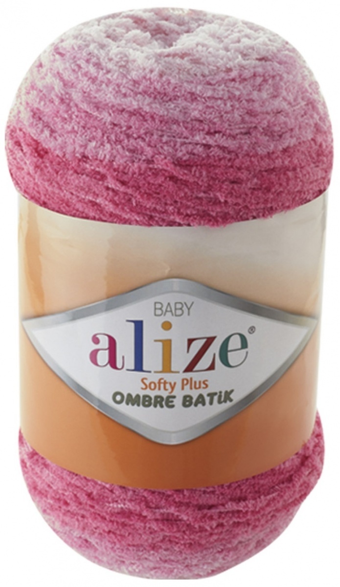 Alize Softy Plus Ombre Batik, 100% Micropolyester 1 Skein Value Pack, 500g фото 4