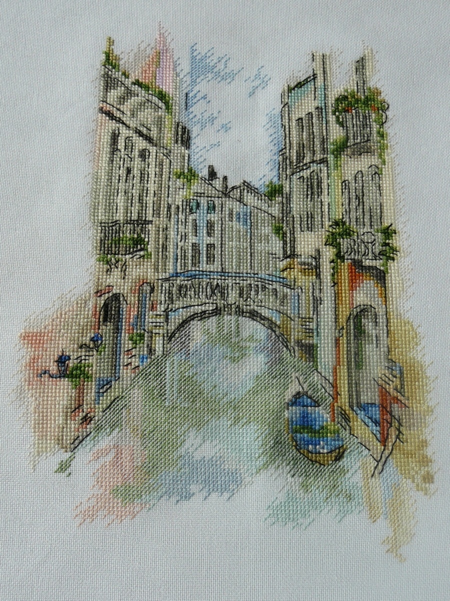 Canals of Venice Cross Stitch Pattern фото 2