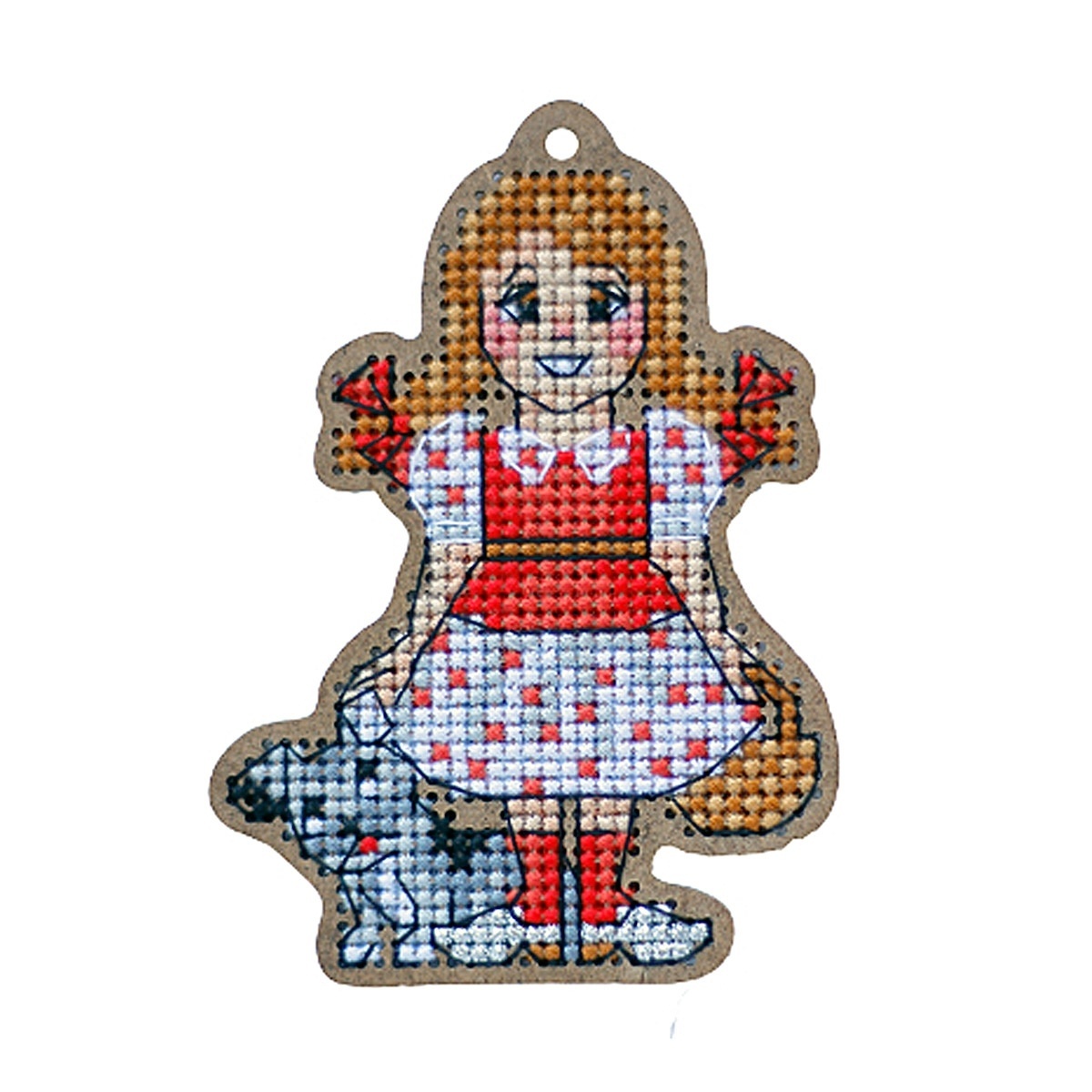 Dorothy and Toto Original Toy Cross Stitch Kit фото 1