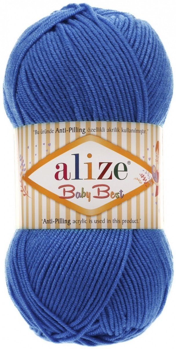 Alize Baby Best, 90% acrylic, 10% bamboo 5 Skein Value Pack, 500g фото 6