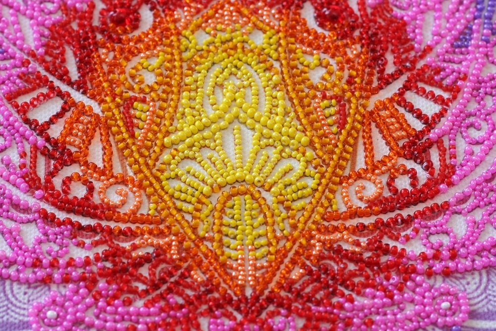 Flower of the East Bead Embroidery Kit фото 3