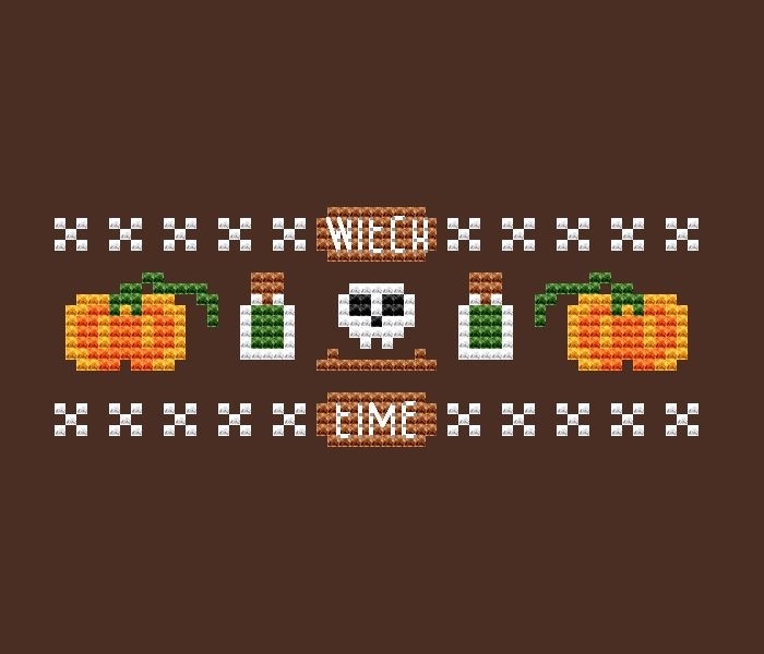 Witch Time Cross Stitch Pattern фото 4