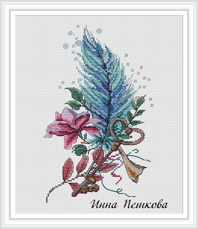 With Ease Cross Stitch Pattern фото 1