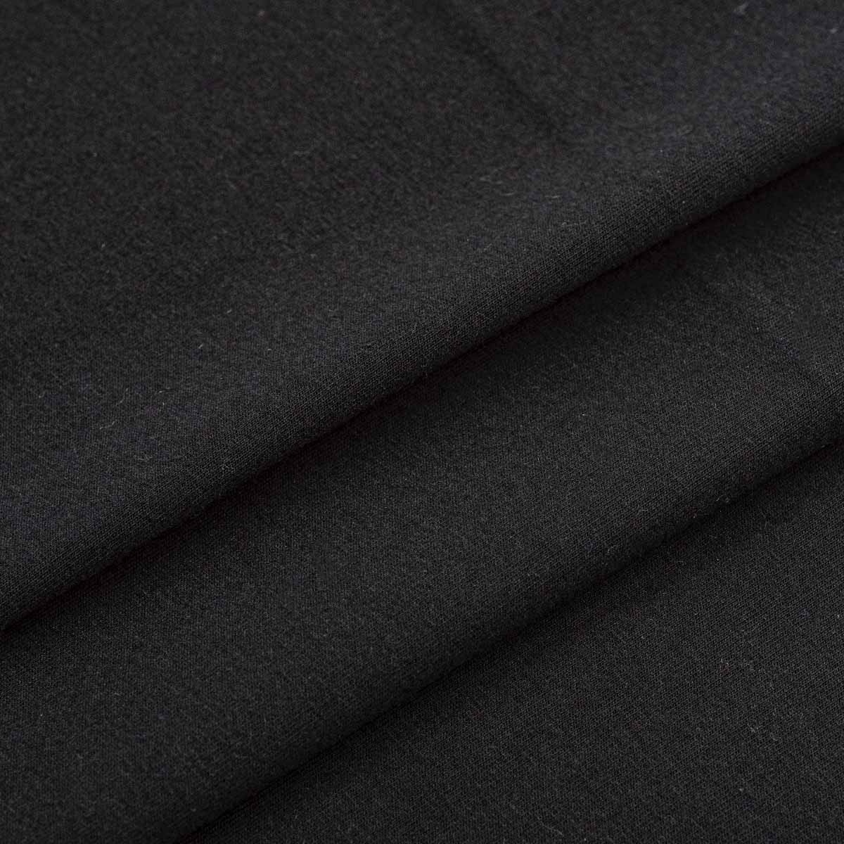 Black Tricot Patchwork Fabric фото 1