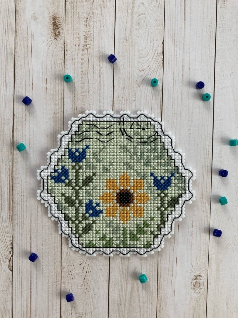 Wildflowers. Stamp Cross Stitch Pattern фото 2