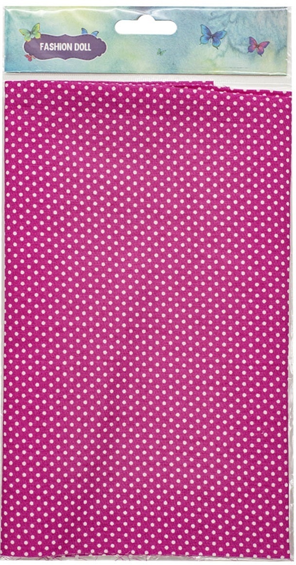 Pink Small Polka Dots Patchwork Fabric фото 2