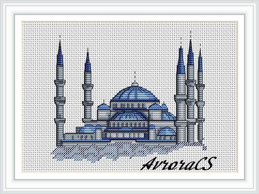 Turkey. Istanbul Cross Stitch Pattern фото 1