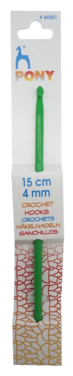 Children's crochet hook, 4,00 mm/ 15 cm фото 1