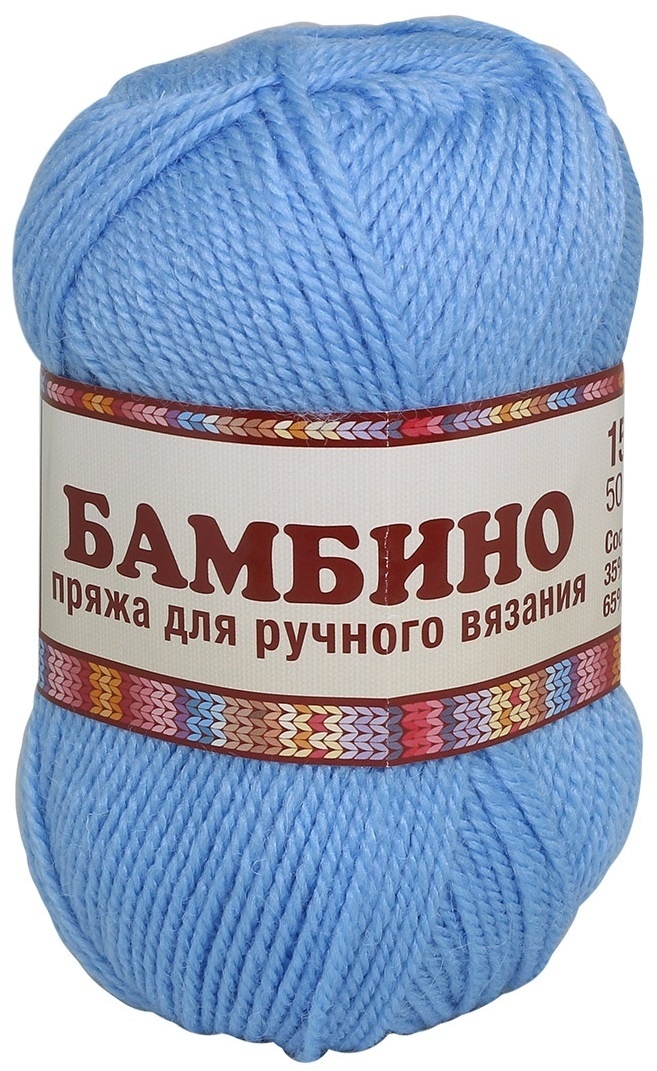 Kamteks Bambino 35% merino wool, 65% acrylic, 10 Skein Value Pack, 500g фото 7