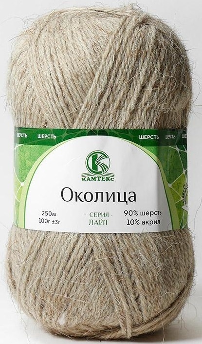 Kamteks Okolitsa 90% wool, 10% acrylic, 5 Skein Value Pack, 500g фото 3