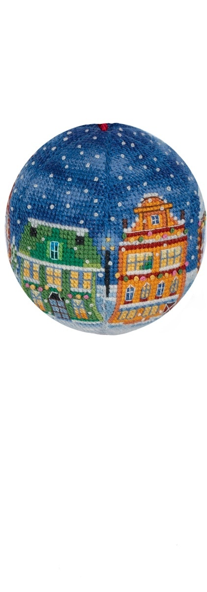 Christmas Ornament. On Eve of Holiday Cross Stitch Kit фото 2