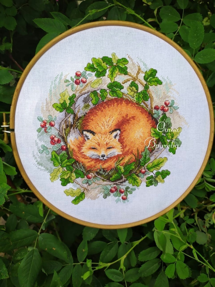 Fox Dreams Cross Stitch Pattern фото 5