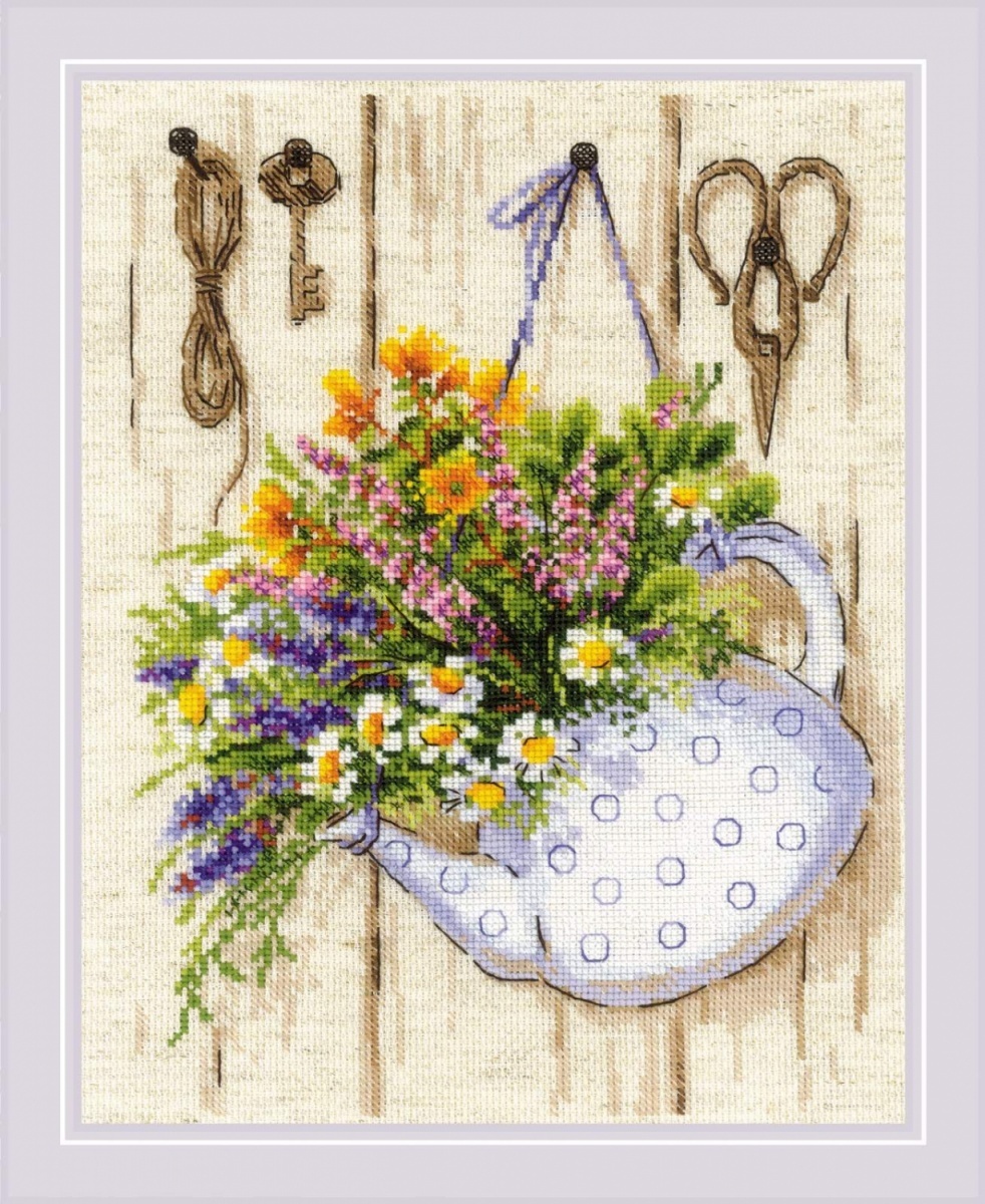 Summer Tea Cross Stitch Kit фото 1